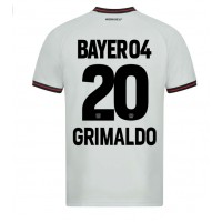 Camisa de time de futebol Bayer Leverkusen Alejandro Grimaldo #20 Replicas 2º Equipamento 2023-24 Manga Curta